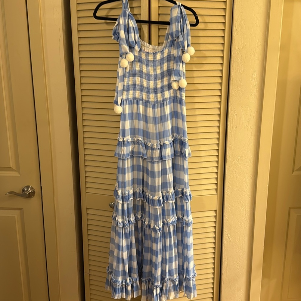 SUNDRESS Bernice Gingham dress L/XL